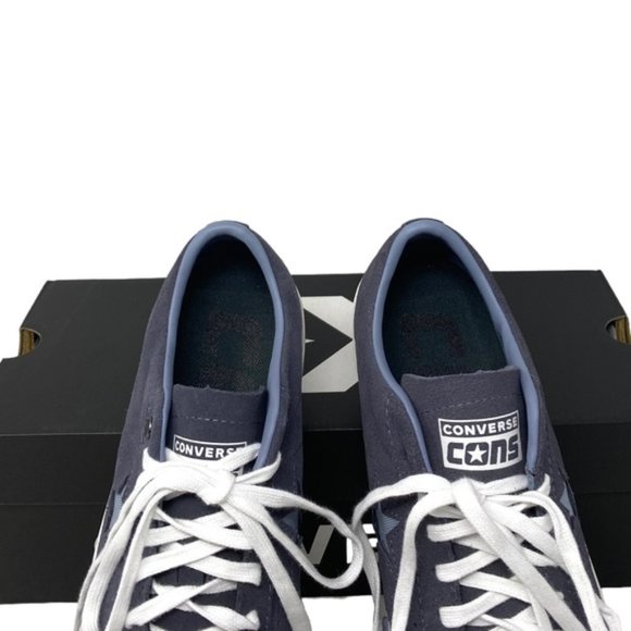 Converse One Star Pro Suede Shoes Gray For Women Low Top Casual Sneakers A07972C - Picture 5 of 9